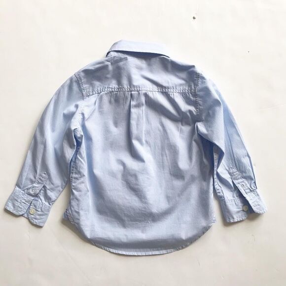 BABygap stripe button down dress shirt EUC 3T - Picture 4 of 4